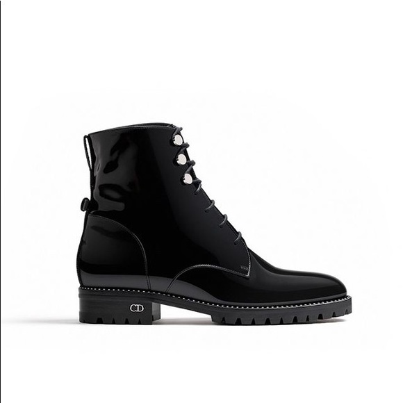 dior rebelle army boots
